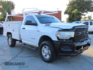2021 Ram 2500 with VIN 3C7WR5AJ1MG658628, listed as a Copart auction lot 79706414 with 21,146 mi miles and Salvage title. Bid and sale history available at DreamBid. Image 1.