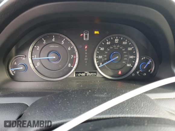 2011 Honda Accord Crosstour EX-L with VIN 5J6TF2H50BL006349, listed as a Copart auction lot 79612804 with 112,488 mi miles and Salvage Title. Bid and sale history available at carsss.com. Image 9.