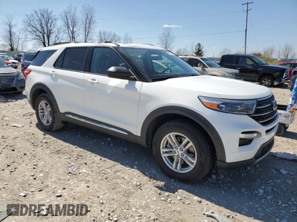 2023 Ford Explorer XLT с VIN 1FMSK8DH5PGA17570, выставлен на аукционе Copart как лот 52612995 с пробегом 36 089 миль миль и Чистый • Clean title. История ставок и продаж доступна на DreamBid. Изображение 4.