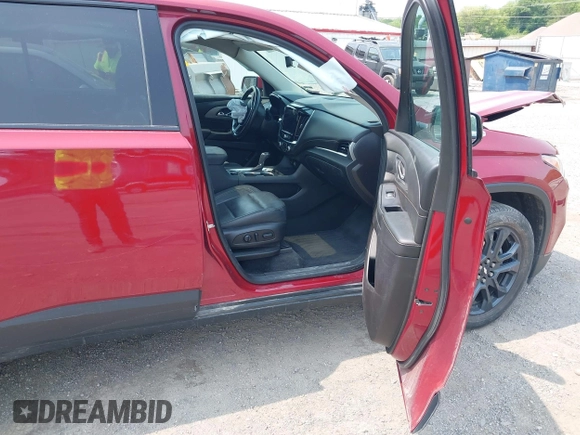 2020 Chevrolet Traverse RS with VIN 1GNEVJKW5LJ149296, listed as a IAAI auction lot 42384838 with 92,475 mi miles and . Bid and sale history available at DreamBid. Image 5.