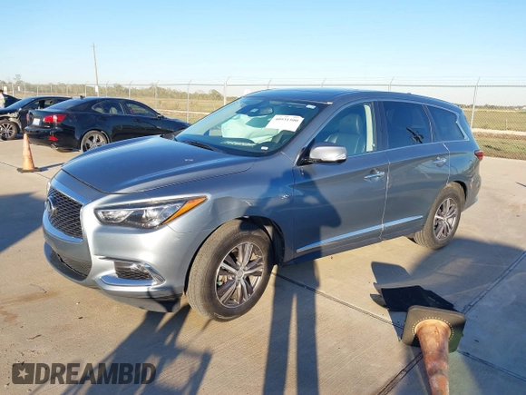 2019 Infiniti QX60 LUXE with VIN 5N1DL0MN1KC520817, listed as a IAAI auction lot 40931500 with 62,926 mi miles. Bid and sale history available at carsss.com. Image 17.