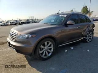2006 Infiniti FX with VIN JNRAS08U26X102471, listed as a Copart auction lot 74024984 with 191,838 mi miles and Salvage Title. Bid and sale history available at DreamBid. Image 1.