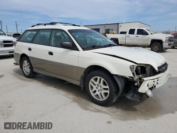 2004 Subaru Legacy Outback with VIN 4S3BH675247621131, listed as a Copart auction lot 49041465 with 154,147 mi miles and Salvage title. Bid and sale history available at DreamBid. Image 4.