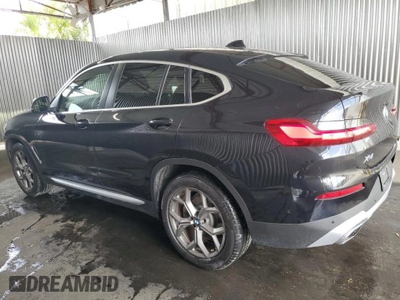 2022 BMW X4 xDrive30i with VIN 5UX33DT03N9L93565, listed as a Copart auction lot 64622273 with 37,232 mi miles. Bid and sale history available at carsss.com. Image 2.