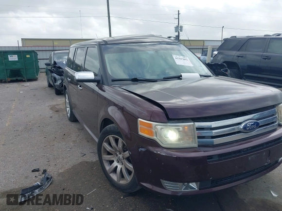 2011 Ford Flex Limited with VIN 2FMGK5DC1BBD19253, listed as a IAAI auction lot 41947893 with 196,676 mi miles. Bid and sale history available at carsss.com. Image 1.