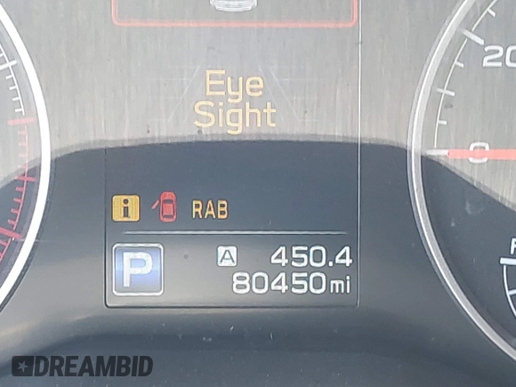2019 Subaru Ascent Premium with VIN 4S4WMACDXK3480368, listed as a IAAI auction lot 42569764 with 80,450 mi miles and . Bid and sale history available at DreamBid. Image 16.