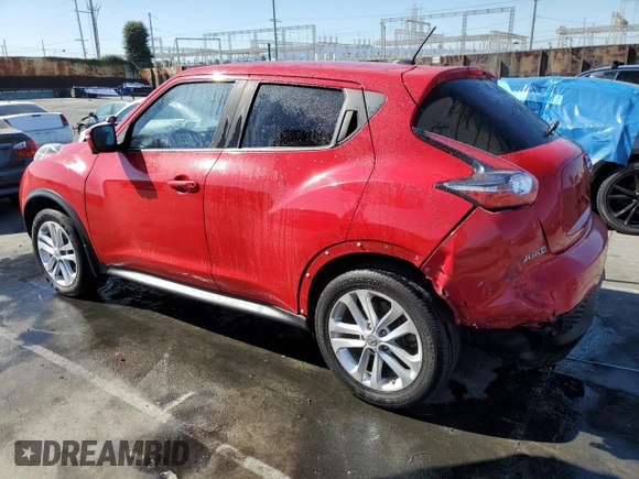 2016 Nissan Juke S with VIN JN8AF5MVXGT652966, listed as a Copart auction lot 76707464 with 47,088 mi miles and Non Repairable. Bid and sale history available at carsss.com. Image 2.