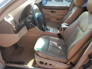 2001 BMW 7 Series 740i with VIN WBAGG83401DN83796, listed as a Copart auction lot 61862025 with Not provided miles and Salvage title. Bid and sale history available at DreamBid. Image 7.