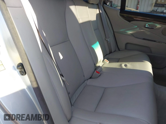 2008 Lexus LS 460 with VIN JTHBL46F985055711, listed as a IAAI auction lot 41771863 with 163,741 mi miles and . Bid and sale history available at DreamBid. Image 8.