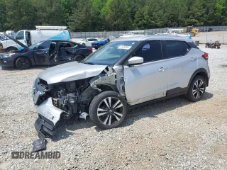 2020 Nissan Kicks SV с VIN 3N1CP5CV4LL571207, выставлен на аукционе Copart как лот 54150265 с пробегом 24 361 миль миль и Списание • Salvage title. История ставок и продаж доступна на DreamBid. Изображение 1.