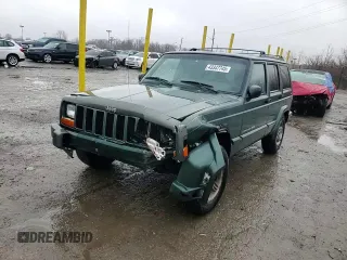2000 Jeep Cherokee Classic with VIN 1J4FF58S8YL207395, listed as a Copart auction lot 43347745 with 0 mi miles and Clean Title. Bid and sale history available at carsss.com. Image 11.