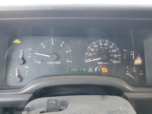 2001 Jeep Cherokee Sport with VIN 1J4FF48S01L626387, listed as a Copart auction lot 48477955 with 262,178 mi miles and Clean Title. Bid and sale history available at carsss.com. Image 9.