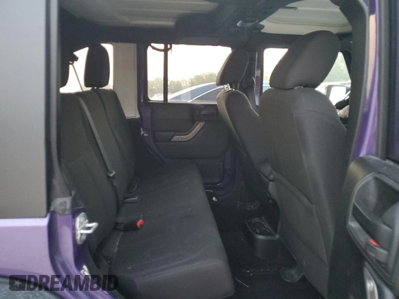 2018 Jeep Wrangler JK Unlimited Sport S with VIN 1C4BJWDG2JL837817, listed as a Copart auction lot 71153094 with 74,396 mi miles and Salvage Title. Bid and sale history available at carsss.com. Image 11.