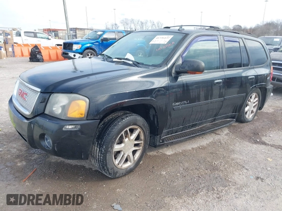 2008 GMC Envoy Denali with VIN 1GKET63M082187436, listed as a IAAI auction lot 41726422 with 195,918 mi miles. Bid and sale history available at carsss.com. Image 6.