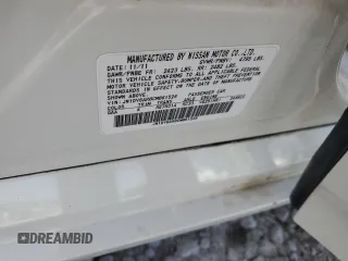 2012 Infiniti G25 x z VIN JN1DV6AR8CM861526, wystawiony jako Copart lot #50484625 z przebiegiem Nie podano mil oraz Szkoda całkowita • Salvage title. Historia ofert i sprzedaży dostępna na DreamBid. Obrazek 14.