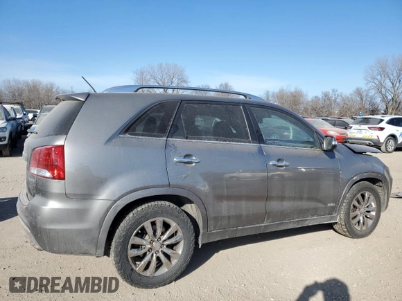 2012 Kia Sorento SX with VIN 5XYKWDA23CG248644, listed as a Copart auction lot 88329835 with 157,151 mi miles and Salvage Title. Bid and sale history available at carsss.com. Image 3.