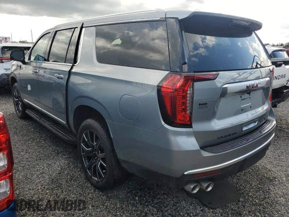 2024 GMC Yukon XL Denali with VIN 1GKS2JKL8RR281509, listed as a Copart auction lot 74117574 with 0 mi miles and Non Repairable. Bid and sale history available at carsss.com. Image 2.
