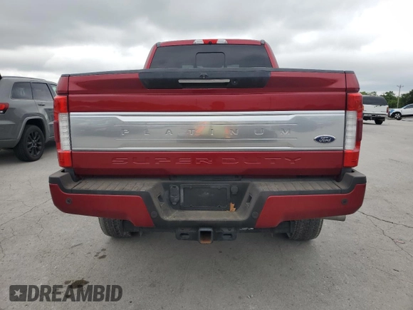 2017 Ford F-250 Lariat with VIN 1FT7W2BT9HED25129, listed as a Copart auction lot 62985215 with 97,950 mi miles and Clean title. Bid and sale history available at DreamBid. Image 6.