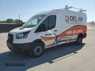 2024 Ford Transit Cargo z VIN 1FTBR1C88RKA61300, wystawiony jako Copart lot #59946675 z przebiegiem 3 875 mil mil oraz Nie do naprawy • Non repairable. Historia ofert i sprzedaży dostępna na DreamBid. Obrazek 1.