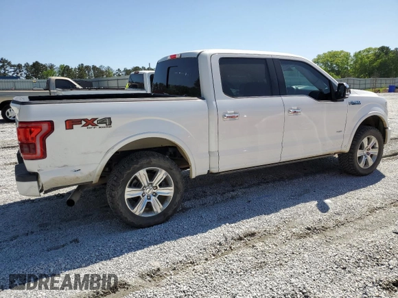 2015 Ford F-150 XLT with VIN 1FTEW1EGXFFB20894, listed as a Copart auction lot 51991735 with 166,114 mi miles and Salvage Title. Bid and sale history available at carsss.com. Image 3.