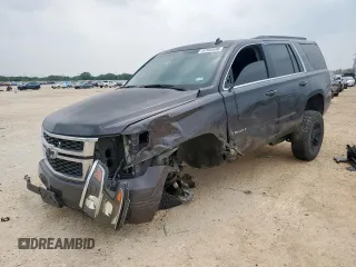 2015 Chevrolet Tahoe LT z VIN 1GNSKBKC1FR139281, wystawiony jako Copart lot #57583595 z przebiegiem 142 090 mil mil oraz Szkoda całkowita • Salvage title. Historia ofert i sprzedaży dostępna na DreamBid. Obrazek 1.