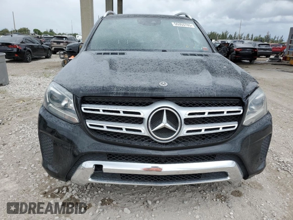 2019 Mercedes-Benz GLS with VIN 4JGDF6EE9KB229593, listed as a Copart auction lot 55353765 with Not Provided miles and Salvage Title. Bid and sale history available at carsss.com. Image 5.