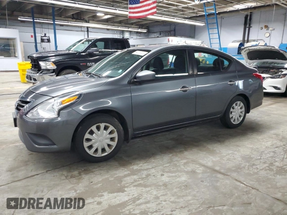 2017 Nissan Versa SV with VIN 3N1CN7AP4HL866000, listed as a Copart auction lot 64009935 with 193,547 mi miles and Clean title. Bid and sale history available at DreamBid. Image 1.