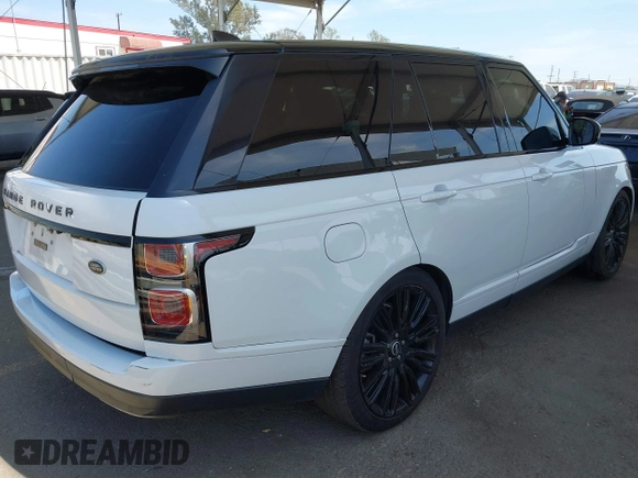 2018 Land Rover Range Rover with VIN SALGR2RV5JA506118, listed as a IAAI auction lot 42338770 with 71,653 mi miles and . Bid and sale history available at DreamBid. Image 4.