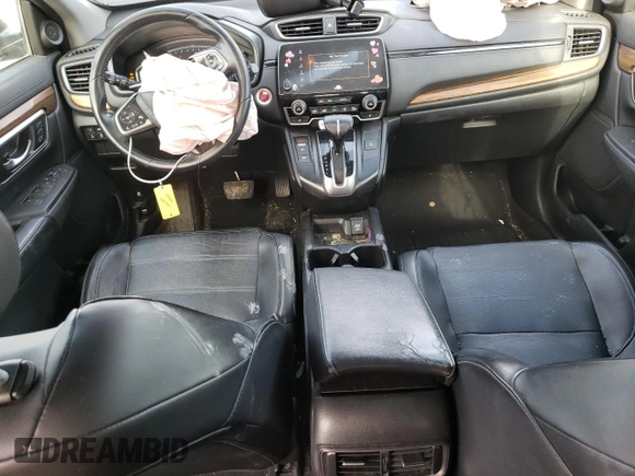 2018 Honda CR-V Touring with VIN 2HKRW2H96JH600191, listed as a Copart auction lot 45197615 with 129,031 mi miles and Salvage Title. Bid and sale history available at carsss.com. Image 8.