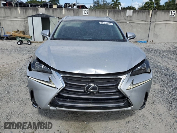 2015 Lexus NX 200t with VIN JTJYARBZ6F2016701, listed as a Copart auction lot 55322835 with 110,050 mi miles and Salvage title. Bid and sale history available at DreamBid. Image 5.