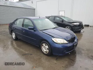 2005 Honda Civic with VIN JHMES96665S017945, listed as a Copart auction lot 82256224 with Not Provided miles and Salvage Title. Bid and sale history available at DreamBid. Image 4.