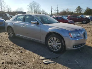 2014 Chrysler 300 C with VIN 2C3CCAKG9EH201097, listed as a Copart auction lot 47728625 with 197,424 mi miles and Clean Title. Bid and sale history available at carsss.com. Image 4.