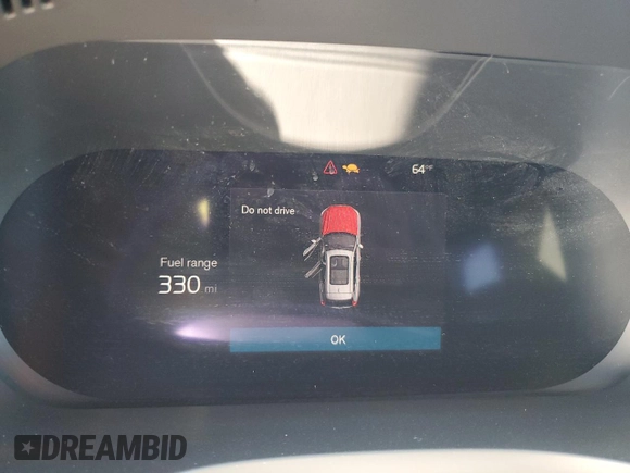 2023 Volvo XC60 Plus Bright Theme with VIN YV4L12DN3P1284785, listed as a Copart auction lot 80897574 with Not Provided miles and Salvage Title. Bid and sale history available at DreamBid. Image 9.