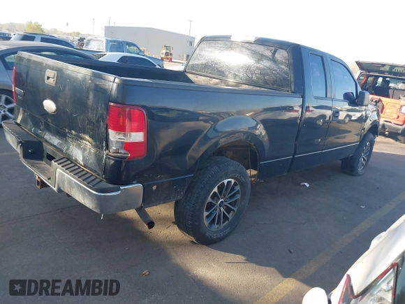 2007 Ford F-150 XLT with VIN 1FTPX14V87FB33280, listed as a IAAI auction lot 42017908 with 162,126 mi miles. Bid and sale history available at carsss.com. Image 4.