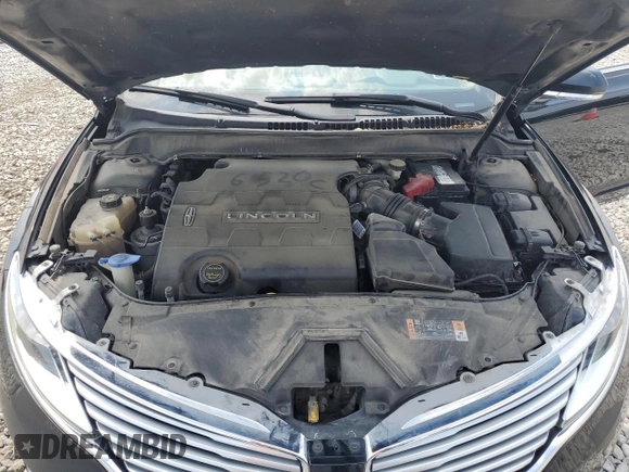 2014 Lincoln MKZ with VIN 3LN6L2GK7ER817845, listed as a Copart auction lot 59748945 with 176,295 mi miles and Salvage title. Bid and sale history available at DreamBid. Image 11.