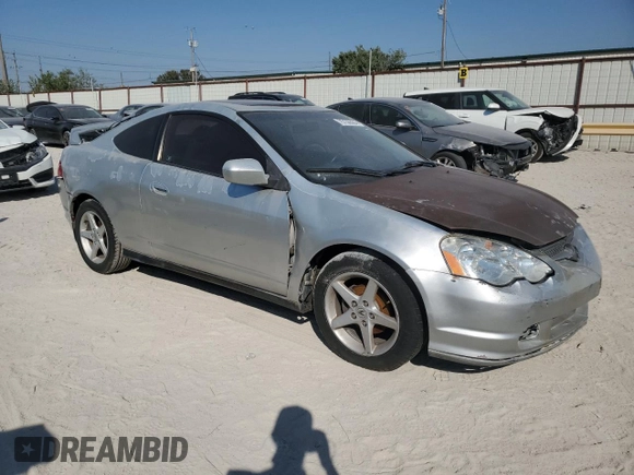 2003 Acura RSX with VIN JH4DC54823C005238, listed as a Copart auction lot 75136584 with 193,899 mi miles and Clean Title. Bid and sale history available at carsss.com. Image 4.