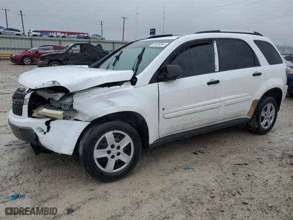 2006 Chevrolet Equinox LS with VIN 2CNDL23F966157607, listed as a Copart auction lot 46938364 with 227,012 mi miles and Non Repairable. Bid and sale history available at carsss.com. Image 1.
