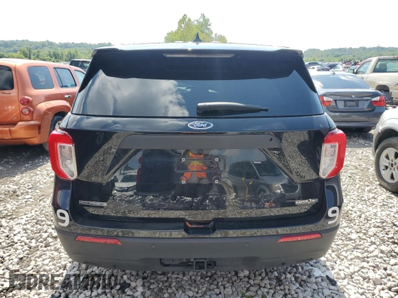 2022 Ford Police Interceptor Utility z VIN 1FM5K8AB4NGC24431, wystawiony jako Copart lot #66614844 z przebiegiem 27 336 mil mil oraz Szkoda całkowita • Salvage title. Historia ofert i sprzedaży dostępna na DreamBid. Obrazek 6.