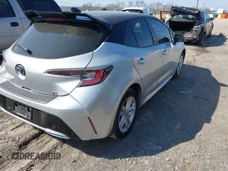 2022 Toyota Corolla Hatchback SE with VIN JTNB4MBE5N3181644, listed as a IAAI auction lot 41759003 with 37,079 mi miles. Bid and sale history available at carsss.com. Image 4.