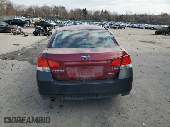 2010 Subaru Legacy Premium with VIN 4S3BMCB64A3220452, listed as a Copart auction lot 47493395 with 178,652 mi miles and Salvage title. Bid and sale history available at DreamBid. Image 6.