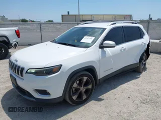 2019 Jeep Cherokee Limited with VIN 1C4PJLDB8KD402904, listed as a IAAI auction lot 42107306 with 96,677 mi miles and . Bid and sale history available at DreamBid. Image 17.