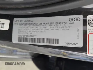 2017 Audi A6 Premium z VIN WAUF8AFC0HN066277, wystawiony jako Copart lot #58162415 z przebiegiem 119 679 mil mil oraz Szkoda całkowita • Salvage title. Historia ofert i sprzedaży dostępna na DreamBid. Obrazek 13.