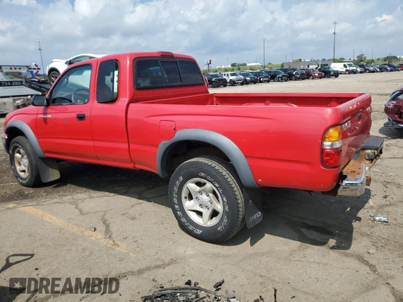 2002 Toyota Tacoma with VIN 5TEWM72N02Z885559, listed as a Copart auction lot 66627045 with Not provided miles and Clean title. Bid and sale history available at DreamBid. Image 2.