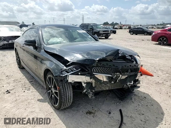 2020 Mercedes-Benz C 300 with VIN W1KWJ8DB2LG035075, listed as a Copart auction lot 59785705 with 27,792 mi miles and Salvage title. Bid and sale history available at DreamBid. Image 13.