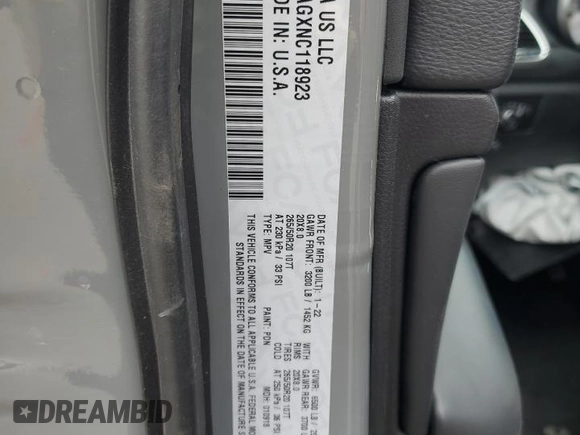 2022 Jeep Grand Cherokee Laredo E с VIN 1C4RJFAGXNC118923, выставлен на аукционе Copart как лот 51288515 с пробегом 15 112 миль миль и Списание • Salvage title. История ставок и продаж доступна на DreamBid. Изображение 14.