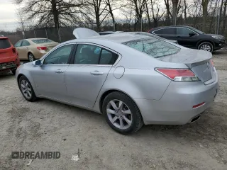 2013 Acura TL Tech with VIN 19UUA8F51DA012515, listed as a Copart auction lot 47464185 with 150,151 mi miles and Salvage Title. Bid and sale history available at carsss.com. Image 2.