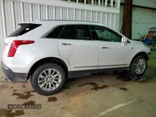 2018 Cadillac XT5 FWD with VIN 1GYKNARS8JZ123654, listed as a Copart auction lot 38393754 with 206,836 mi miles and Salvage title. Bid and sale history available at DreamBid. Image 3.