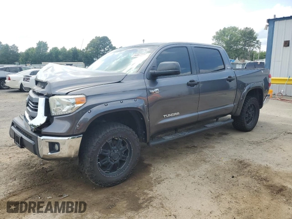 2014 Toyota Tundra 4WD Truck SR5 with VIN 5TFDW5F17EX410516, listed as a Copart auction lot 54867235 with 220,651 mi miles and Salvage Title. Bid and sale history available at carsss.com. Image 1.