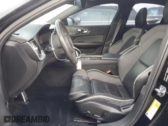 2020 Volvo S60 R-Design with VIN 7JR102FM3LG072611, listed as a Copart auction lot 76905744 with 0 mi miles and Non Repairable. Bid and sale history available at carsss.com. Image 7.
