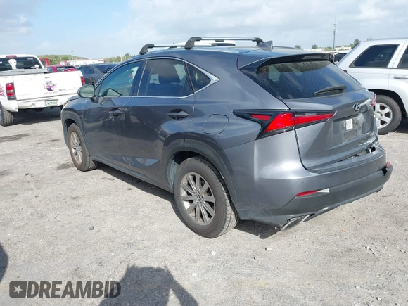 2021 Lexus NX with VIN JTJDARBZ3M2179138, listed as a IAAI auction lot 41720034 with 38,873 mi miles. Bid and sale history available at carsss.com. Image 3.